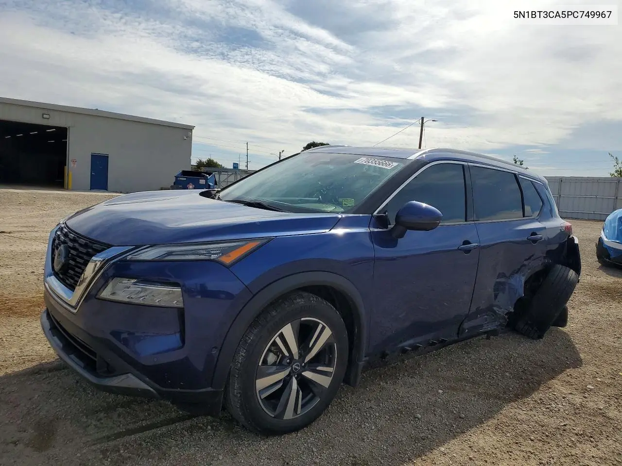 NISSAN ROGUE 2023, VIN 5N1BT3CA5PC749967