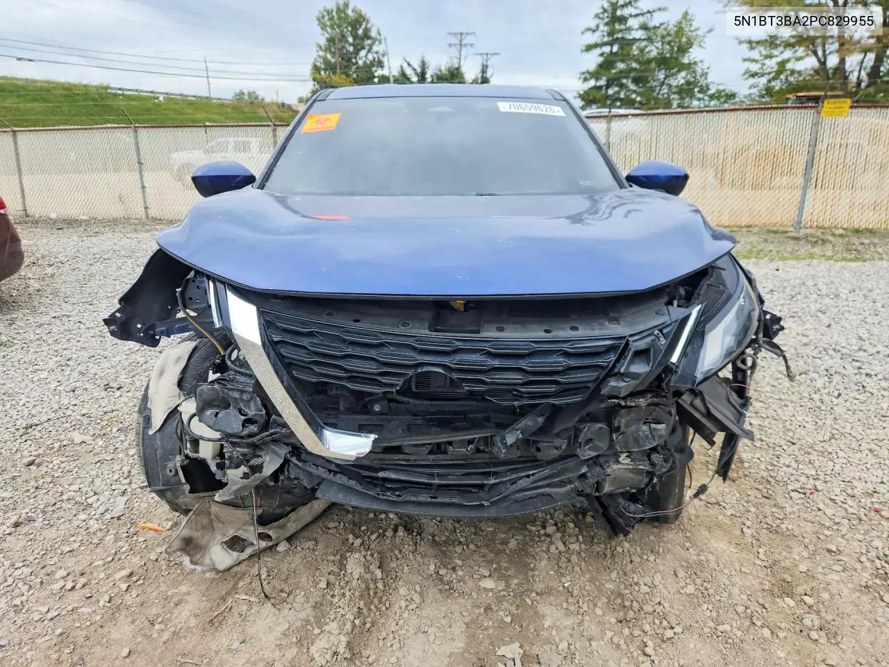2023 NISSAN ROGUE VIN 5N1BT3BA2PC829955 — фото 5