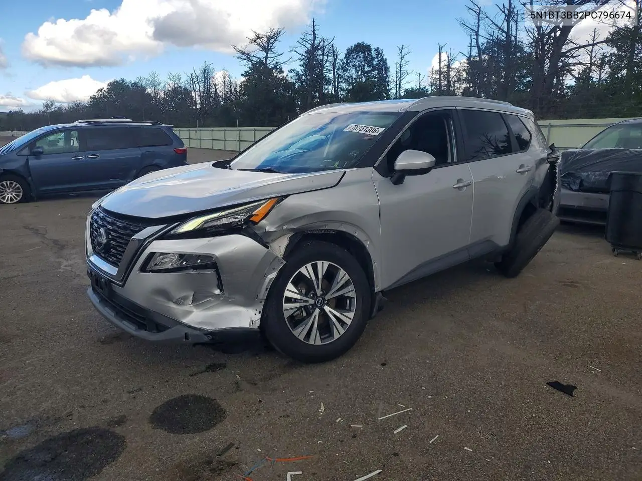 NISSAN ROGUE 2023, VIN 5N1BT3BB2PC796674