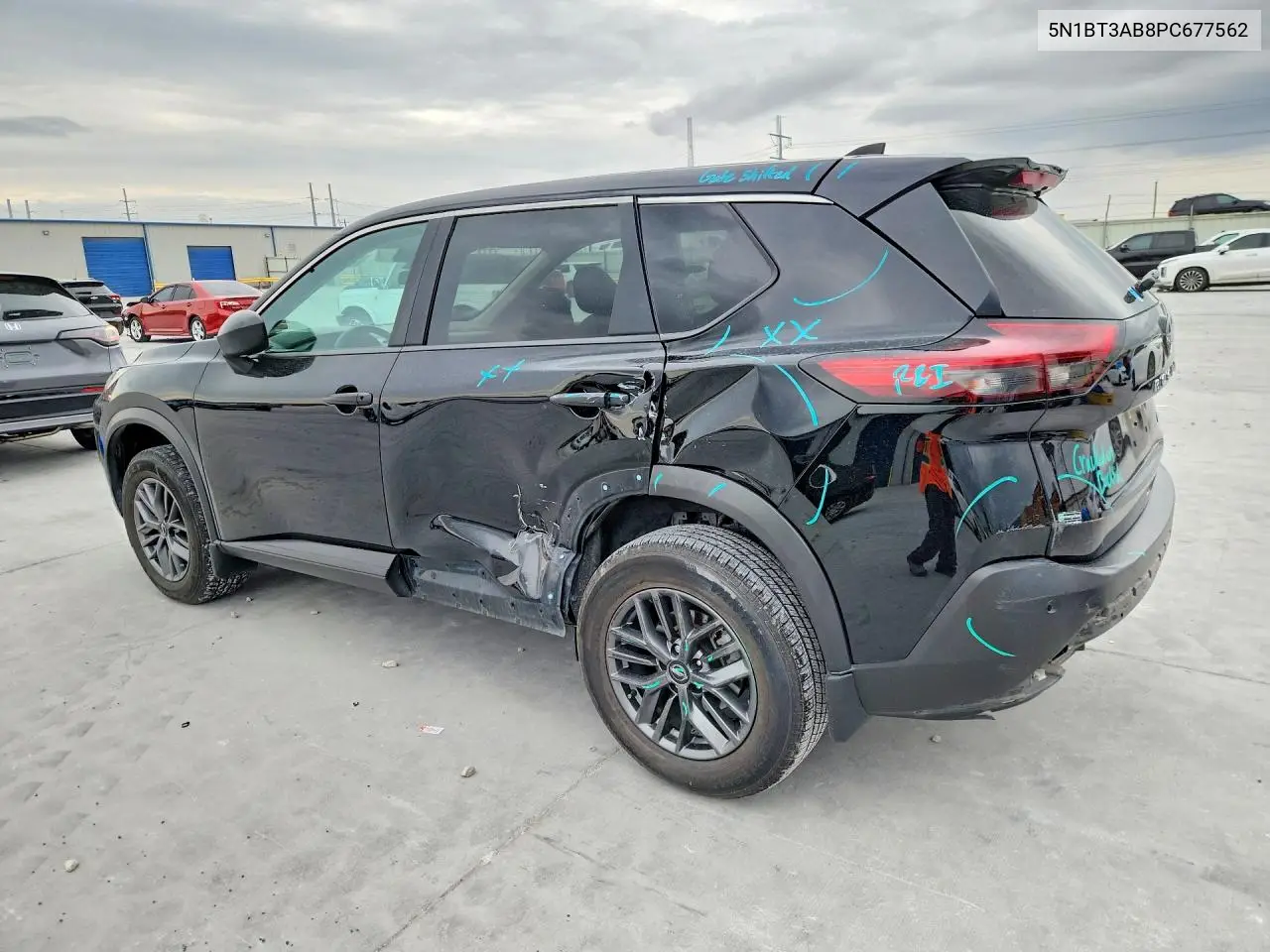 2023 NISSAN ROGUE VIN 5N1BT3AB8PC677562 — фото 2