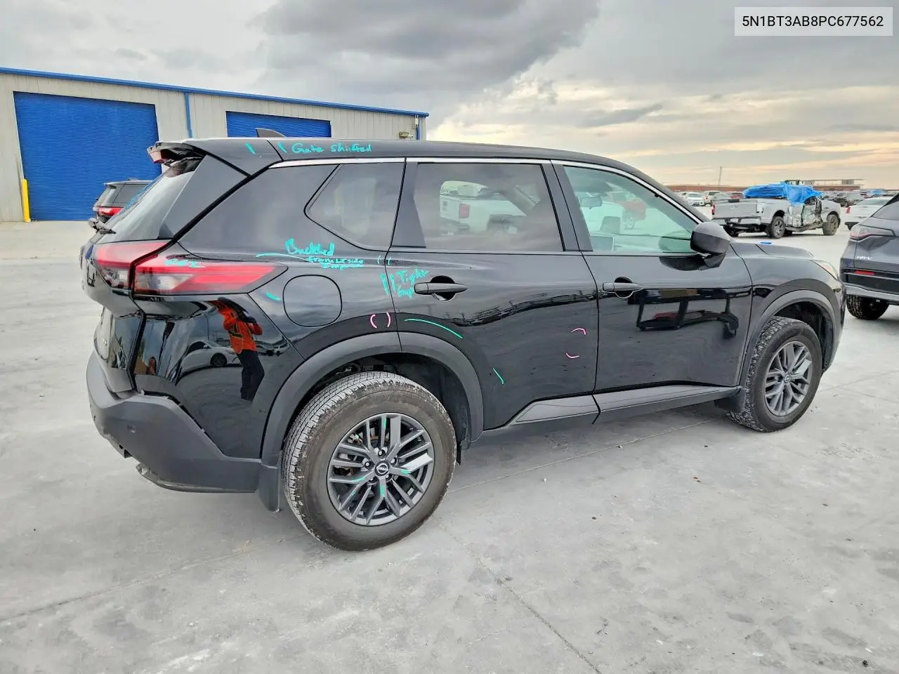 2023 NISSAN ROGUE VIN 5N1BT3AB8PC677562 — фото 3
