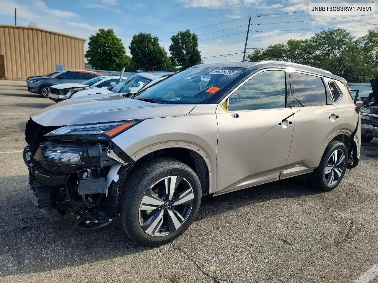 NISSAN ROGUE 2024, VIN JN8BT3CB3RW179891