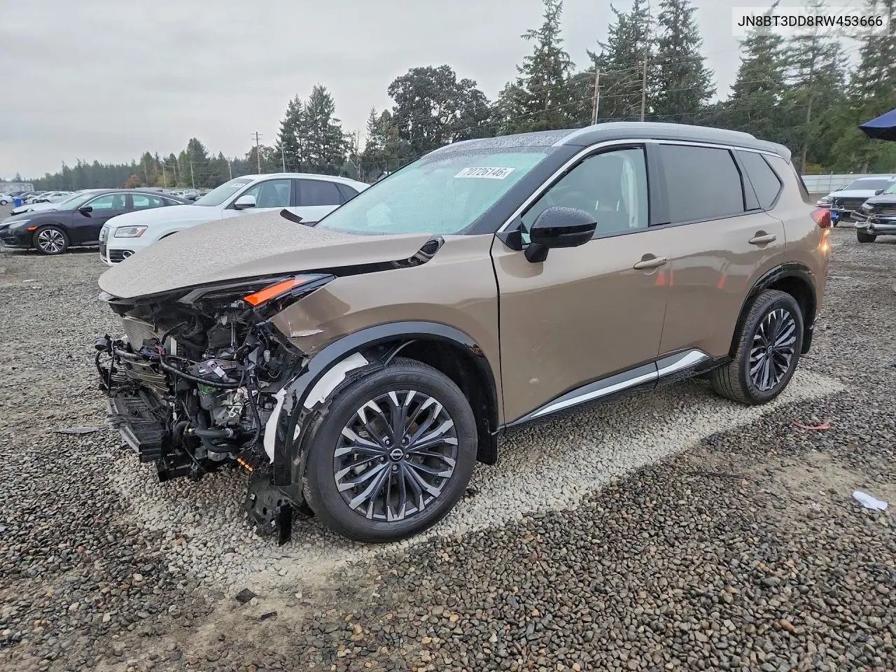 NISSAN ROGUE 2024, VIN JN8BT3DD8RW453666