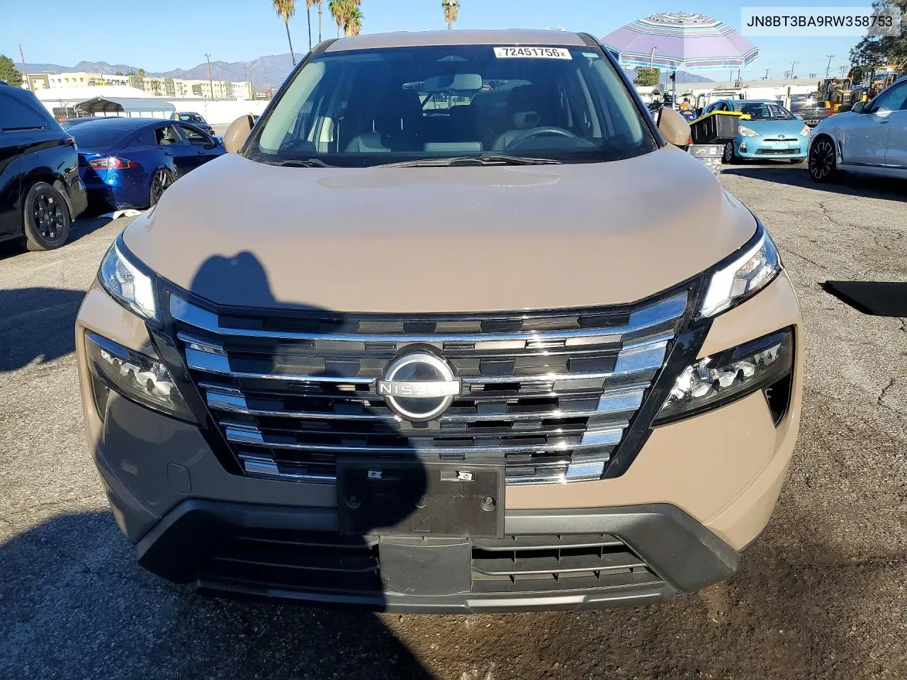 2024 NISSAN ROGUE VIN JN8BT3BA9RW358753 — фото 5