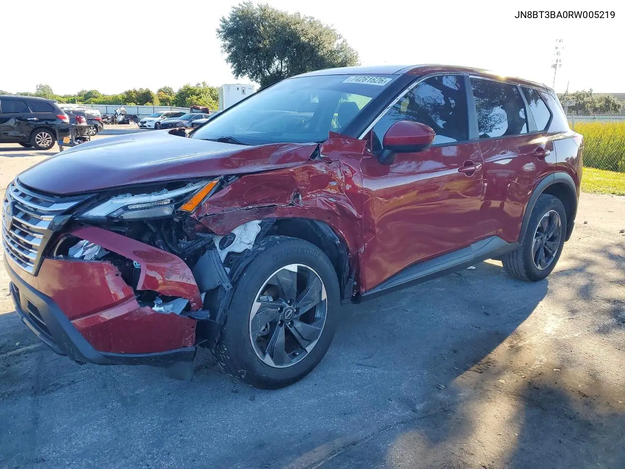 NISSAN ROGUE 2024, VIN JN8BT3BA0RW005219