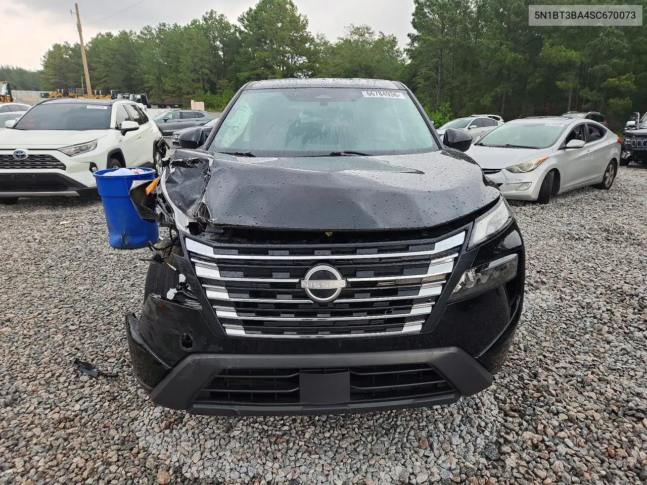 2025 NISSAN ROGUE VIN 5N1BT3BA4SC670073 — фото 5