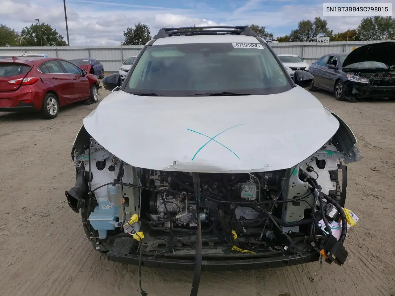 2025 NISSAN ROGUE VIN 5N1BT3BB4SC798015 — фото 5