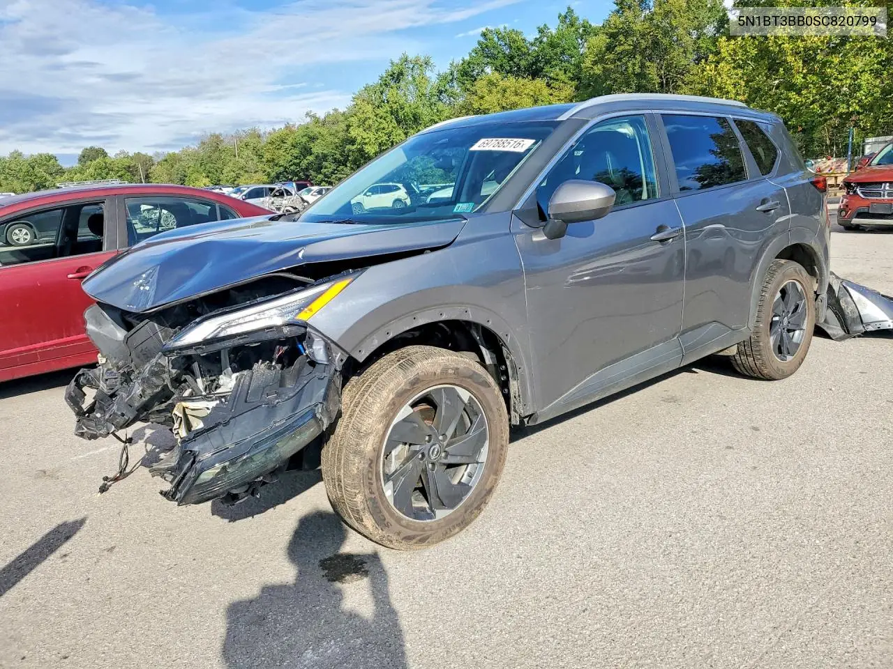 NISSAN ROGUE 2025, VIN 5N1BT3BB0SC820799