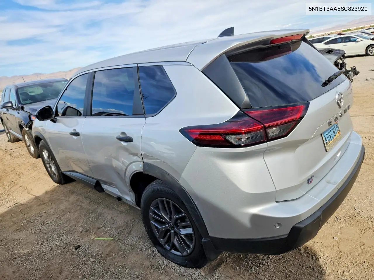 2025 NISSAN ROGUE VIN 5N1BT3AA5SC823920 — фото 2