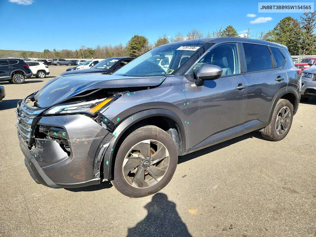 NISSAN ROGUE 2025, VIN JN8BT3BB9SW154565