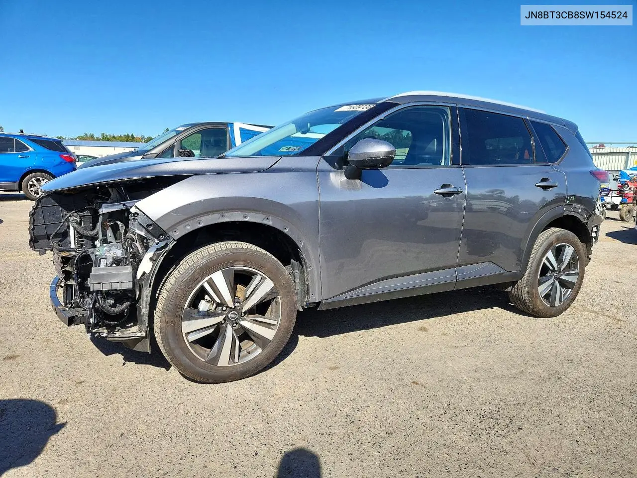 NISSAN ROGUE 2025, VIN JN8BT3CB8SW154524