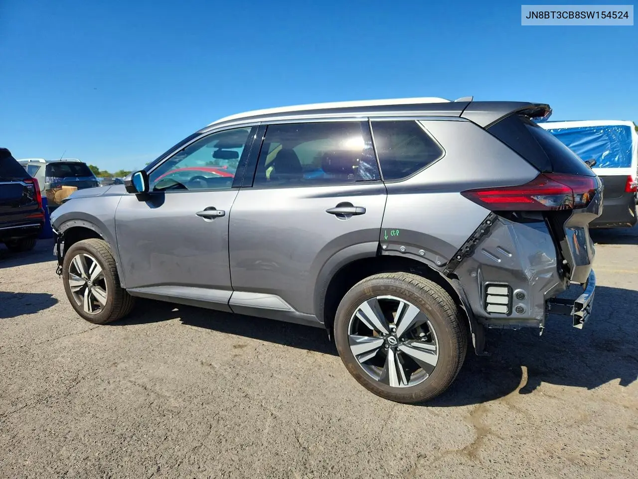 2025 NISSAN ROGUE VIN JN8BT3CB8SW154524 — фото 2