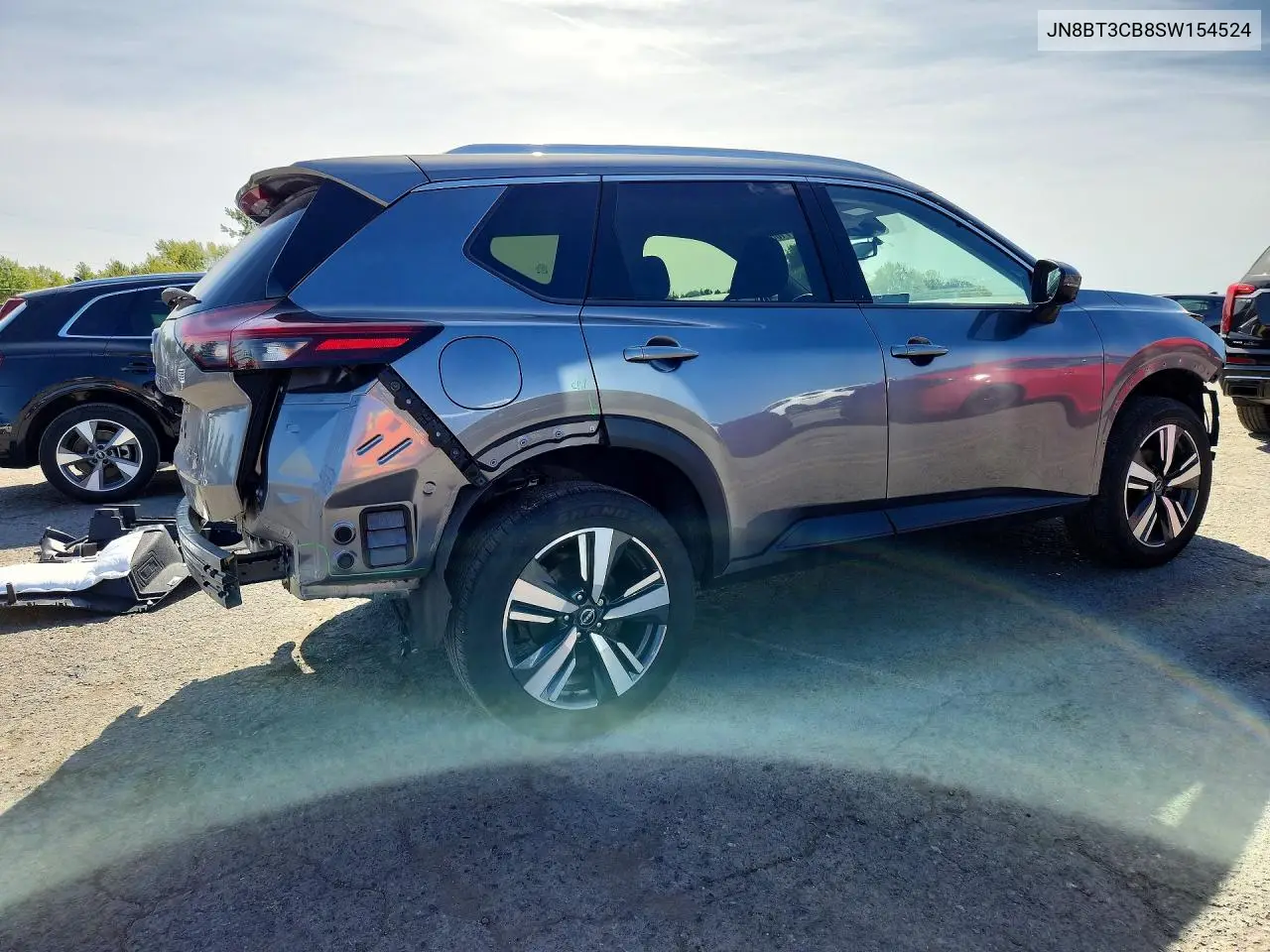 2025 NISSAN ROGUE VIN JN8BT3CB8SW154524 — фото 3
