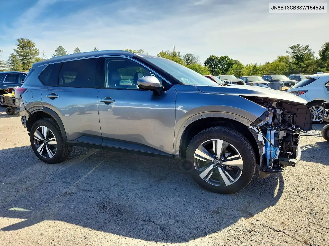 2025 NISSAN ROGUE VIN JN8BT3CB8SW154524 — фото 4