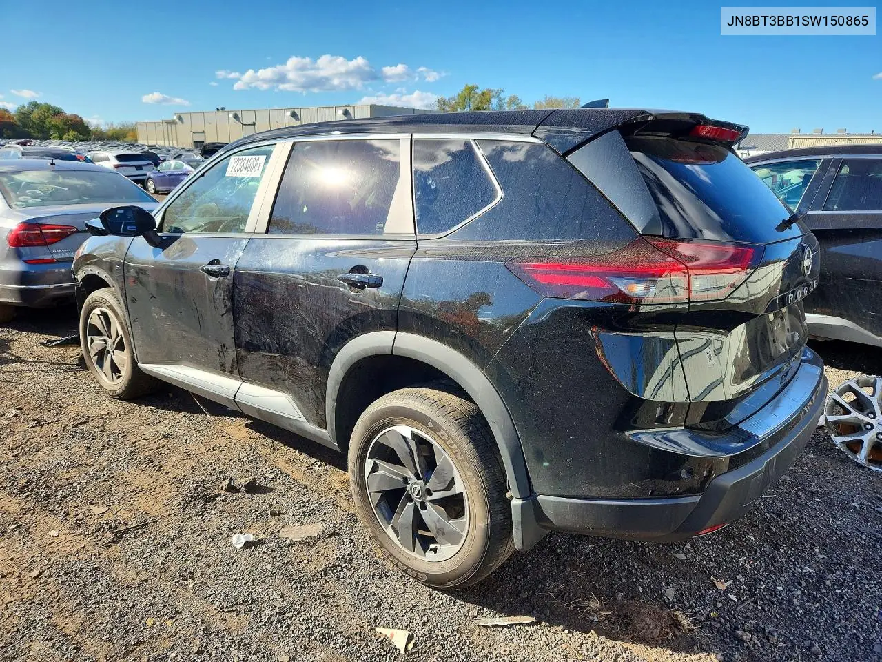 2025 NISSAN ROGUE VIN JN8BT3BB1SW150865 — фото 2
