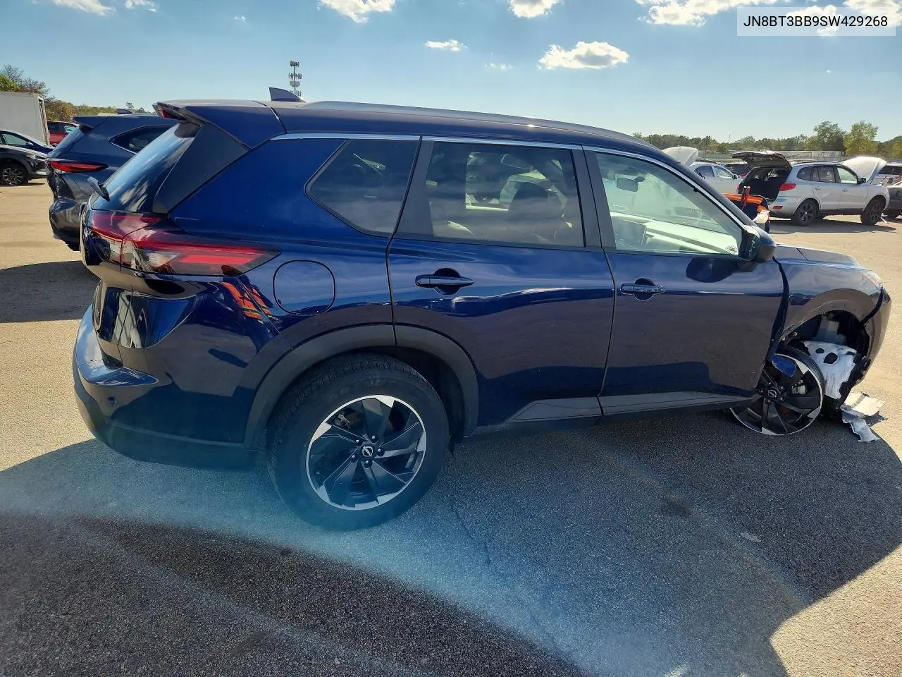 2025 NISSAN ROGUE VIN JN8BT3BB9SW429268 — фото 3