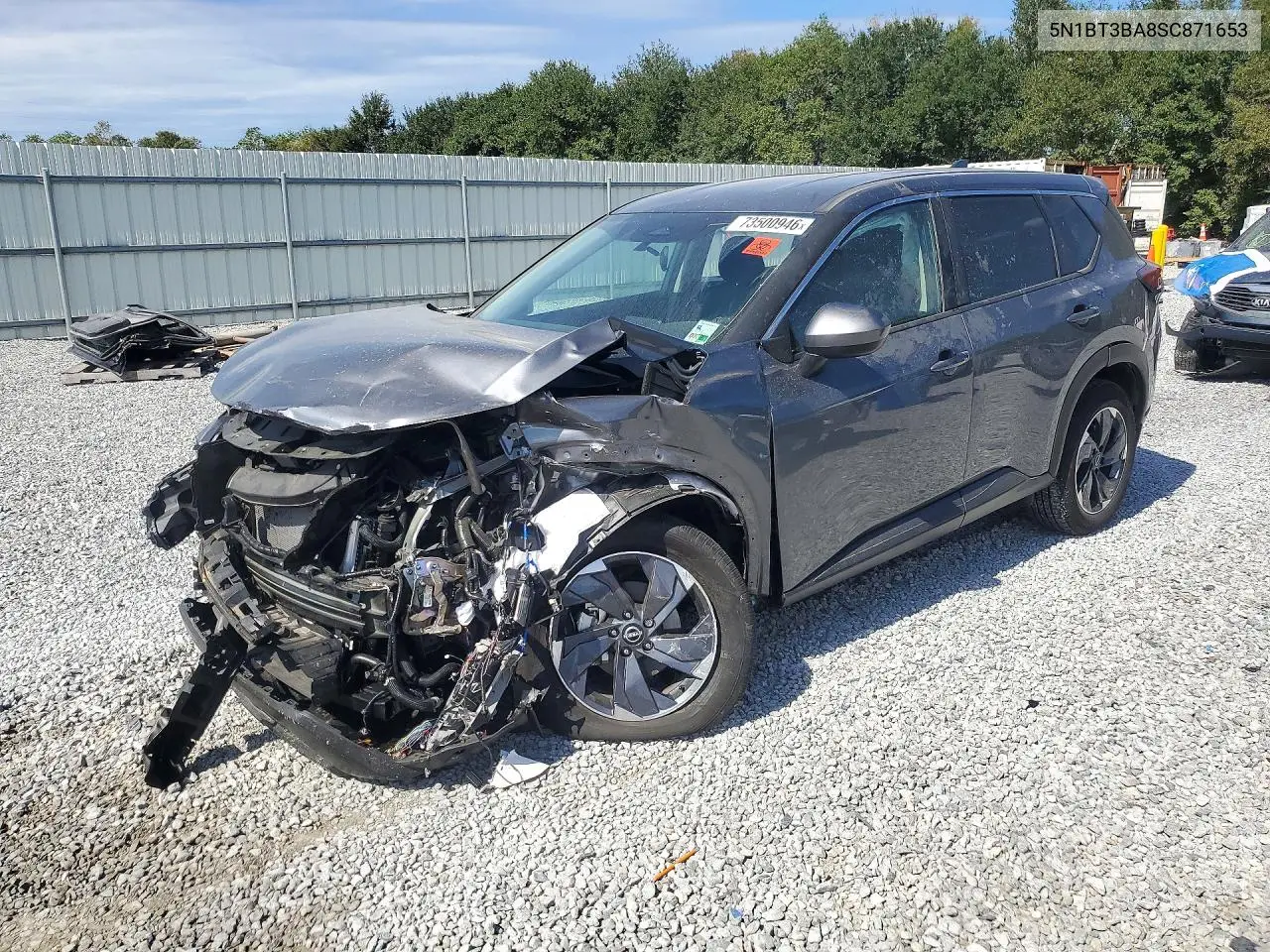 NISSAN ROGUE 2025, VIN 5N1BT3BA8SC871653