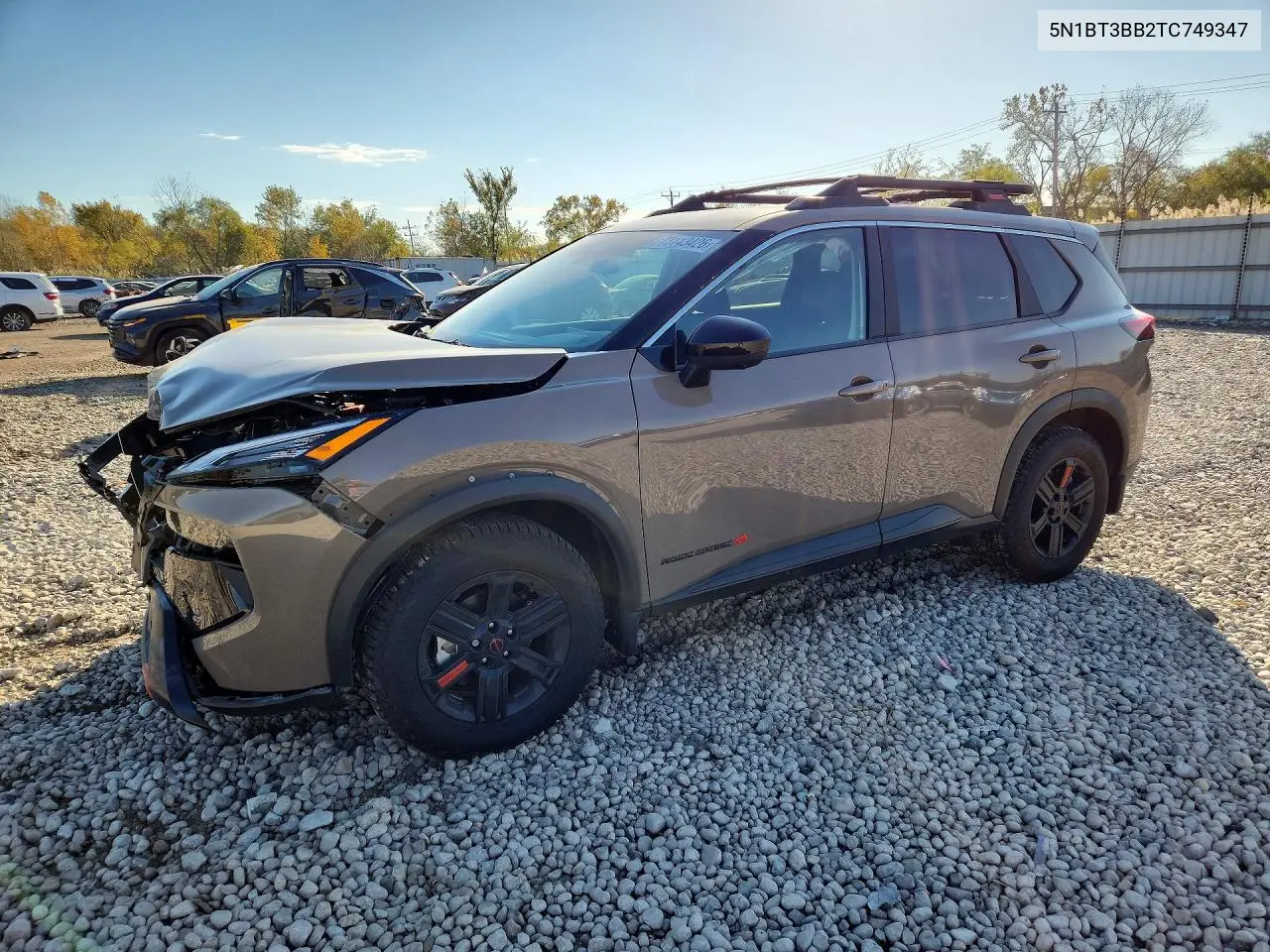 NISSAN ROGUE 2026, VIN 5N1BT3BB2TC749347