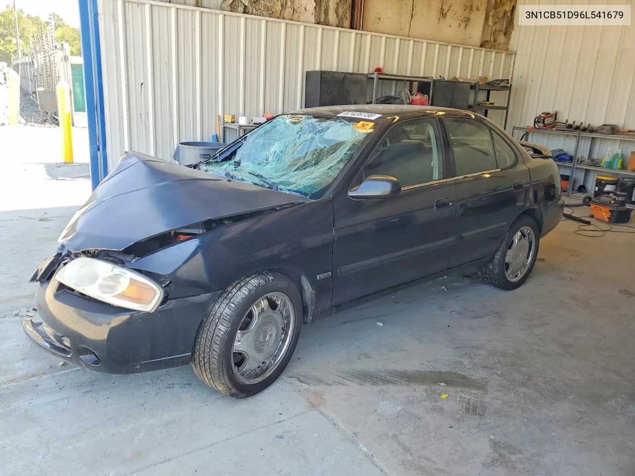 NISSAN SENTRA 2006, VIN 3N1CB51D96L541679