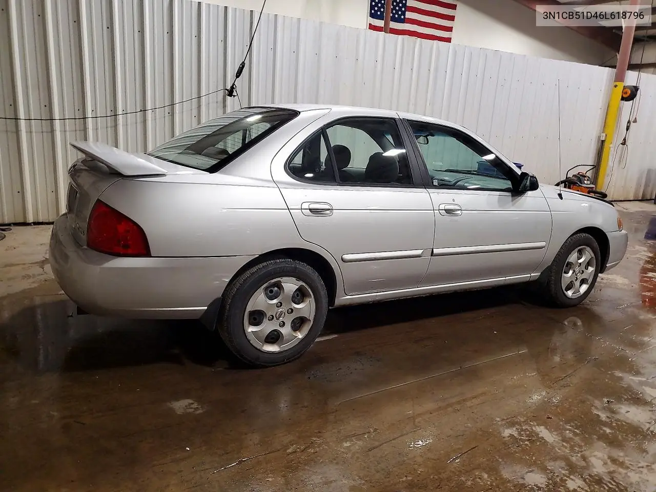 2006 NISSAN SENTRA VIN 3N1CB51D46L618796 — фото 3