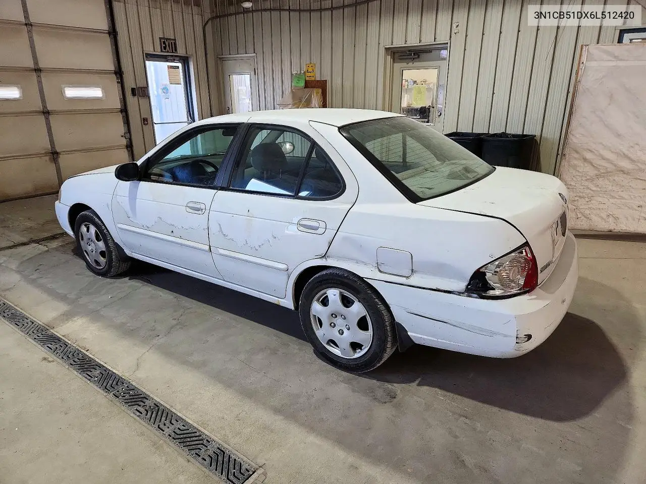 2006 NISSAN SENTRA VIN 3N1CB51DX6L512420 — фото 2