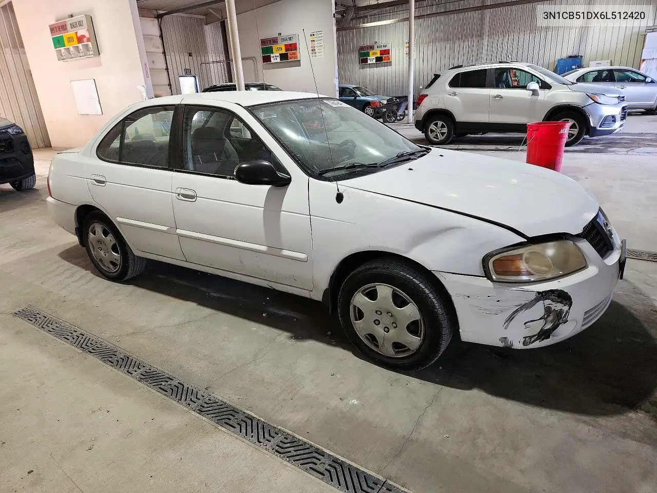 2006 NISSAN SENTRA VIN 3N1CB51DX6L512420 — фото 4