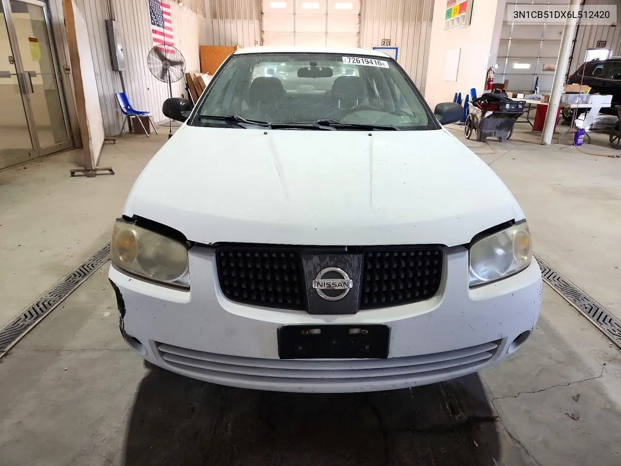 2006 NISSAN SENTRA VIN 3N1CB51DX6L512420 — фото 5