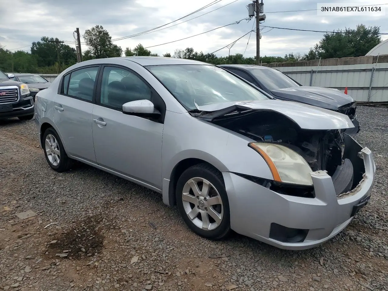 2007 NISSAN SENTRA VIN 3N1AB61EX7L611634 — фото 4