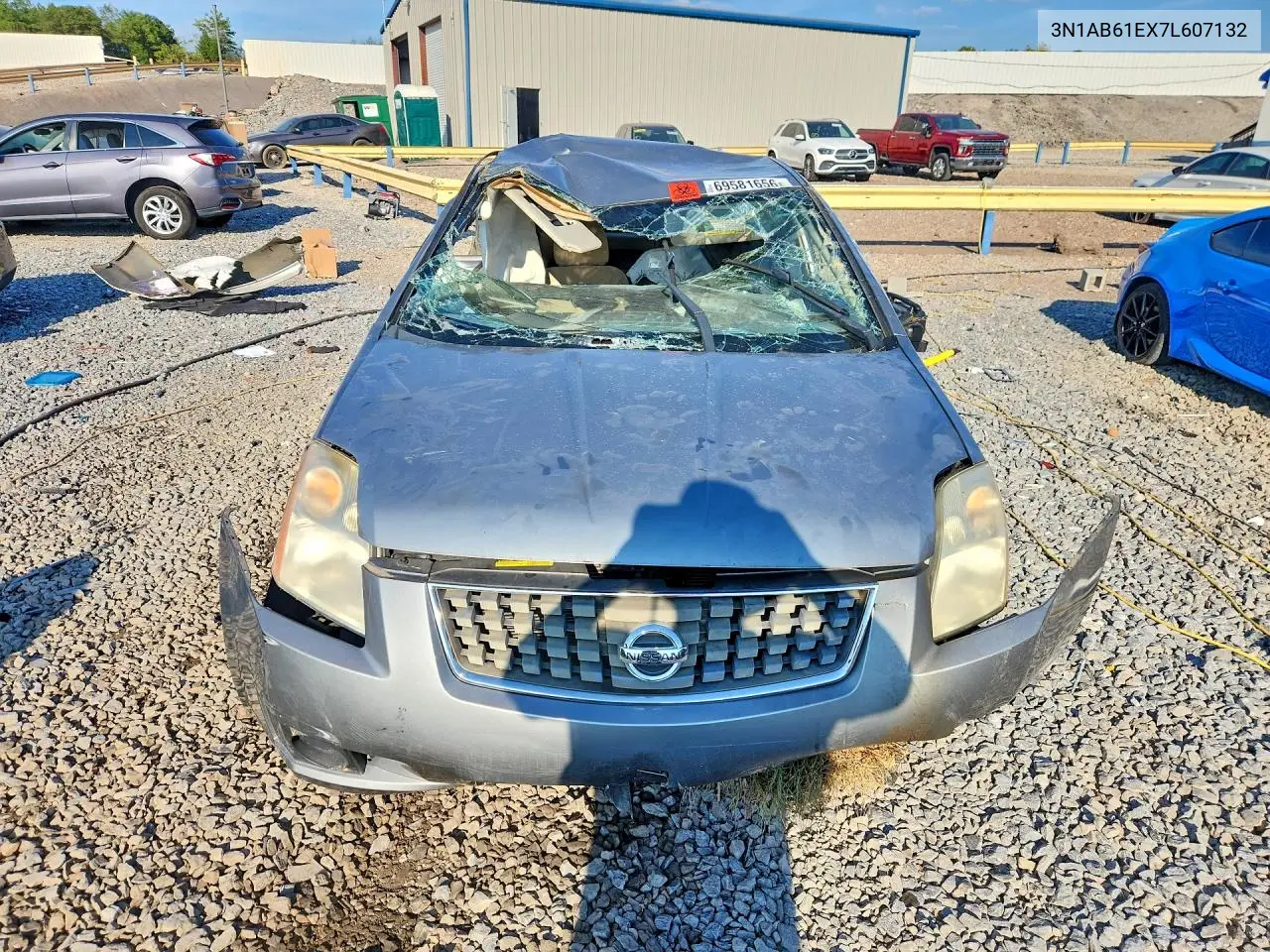 2007 NISSAN SENTRA VIN 3N1AB61EX7L607132 — фото 5
