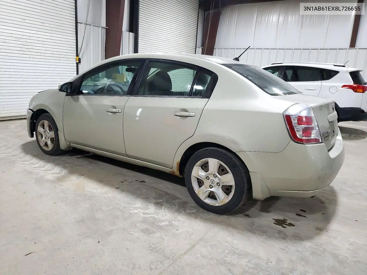 2008 NISSAN SENTRA VIN 3N1AB61EX8L726655 — фото 2