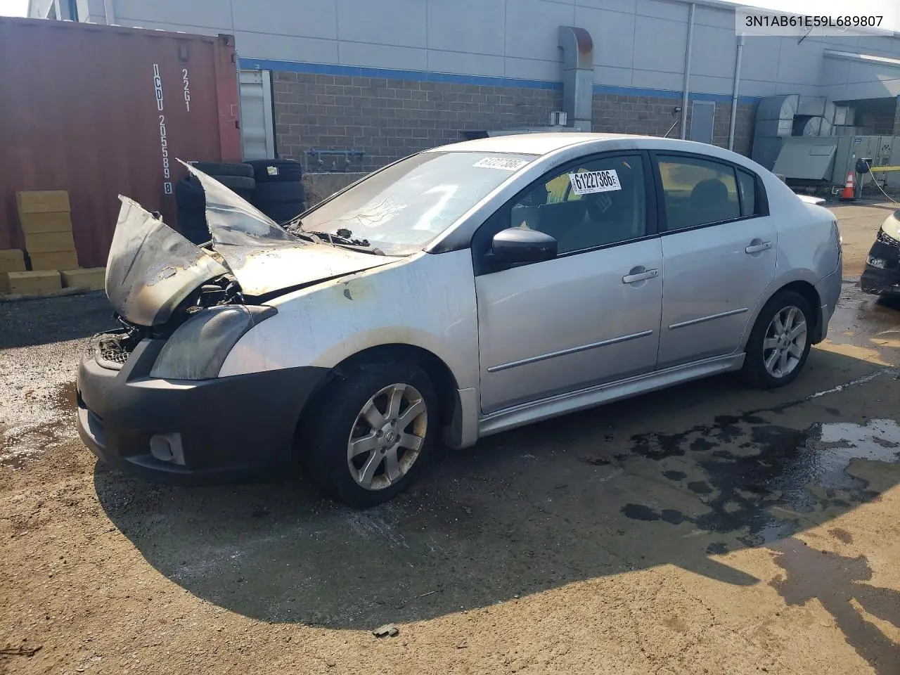 NISSAN SENTRA 2009, VIN 3N1AB61E59L689807