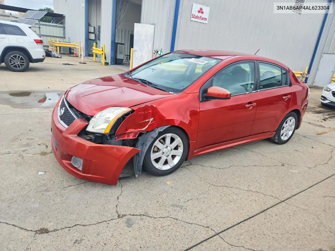 NISSAN SENTRA 2010, VIN 3N1AB6AP4AL623304