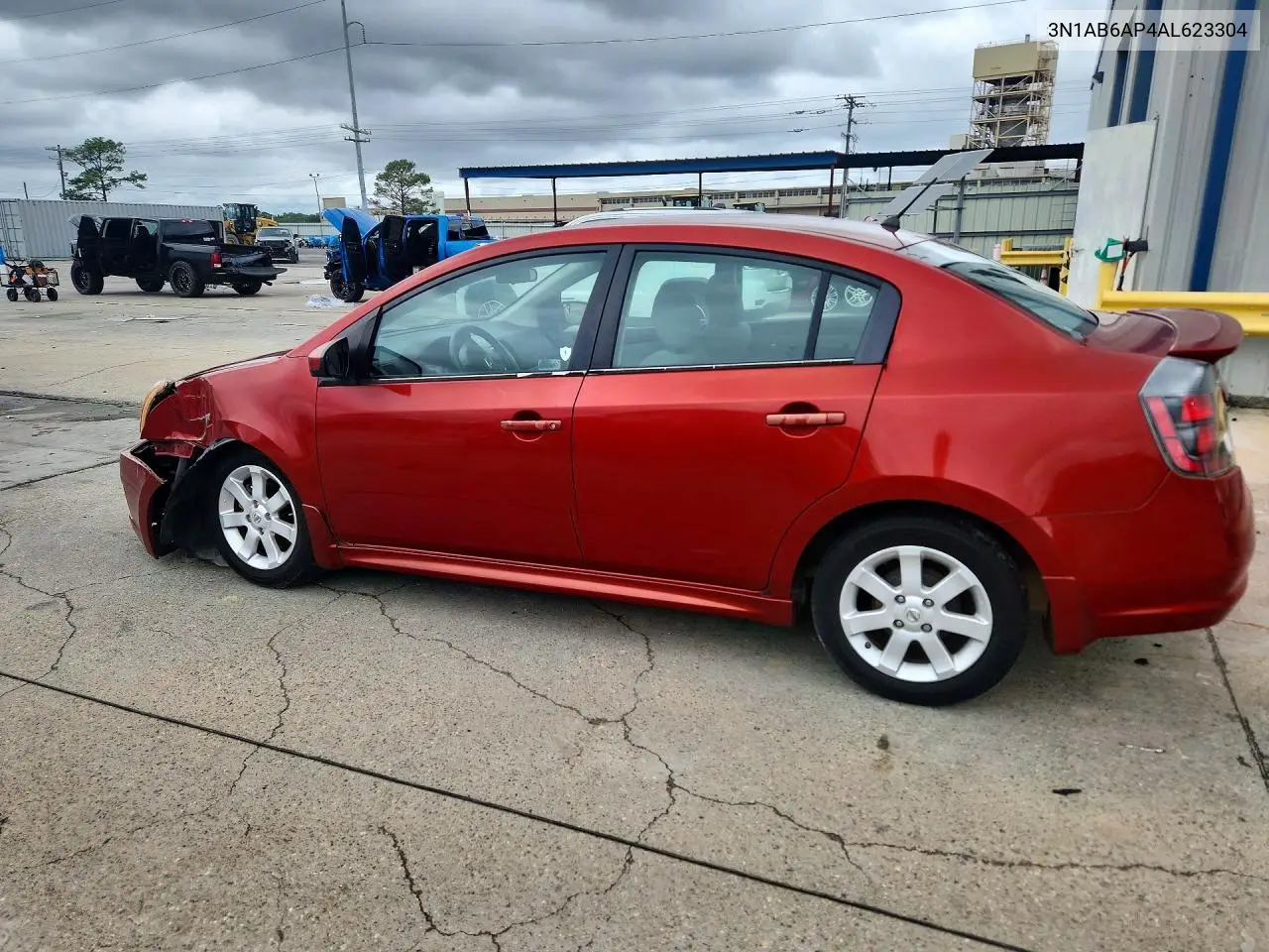 2010 NISSAN SENTRA VIN 3N1AB6AP4AL623304 — фото 2