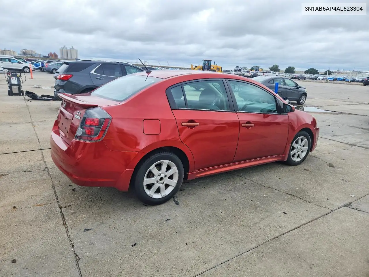 2010 NISSAN SENTRA VIN 3N1AB6AP4AL623304 — фото 3