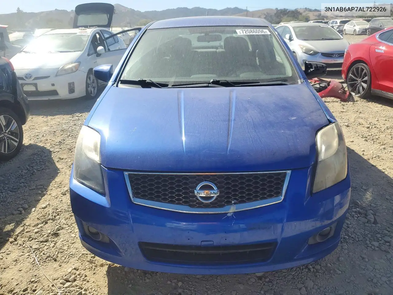 2010 NISSAN SENTRA VIN 3N1AB6AP7AL722926 — фото 5