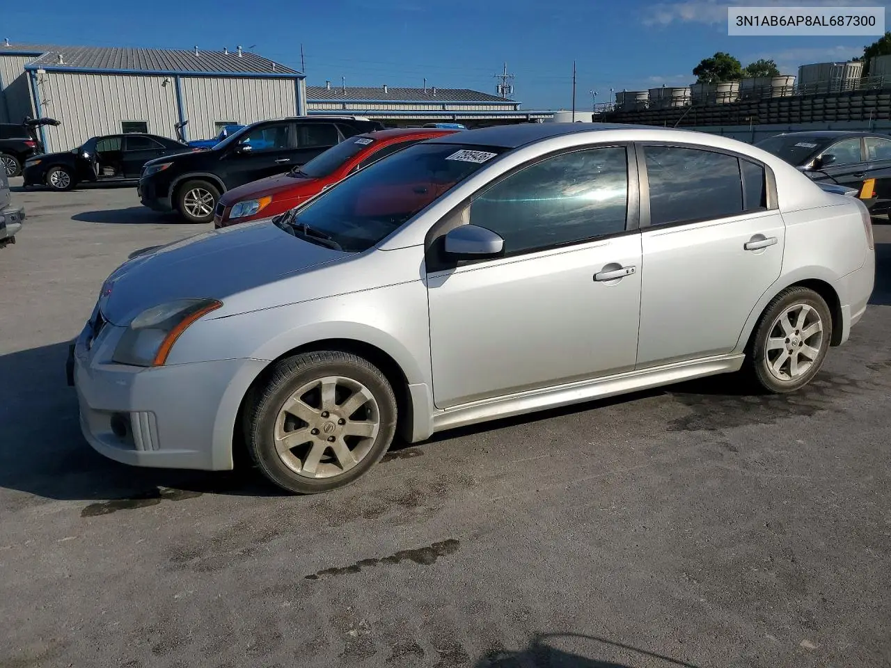 NISSAN SENTRA 2010, VIN 3N1AB6AP8AL687300