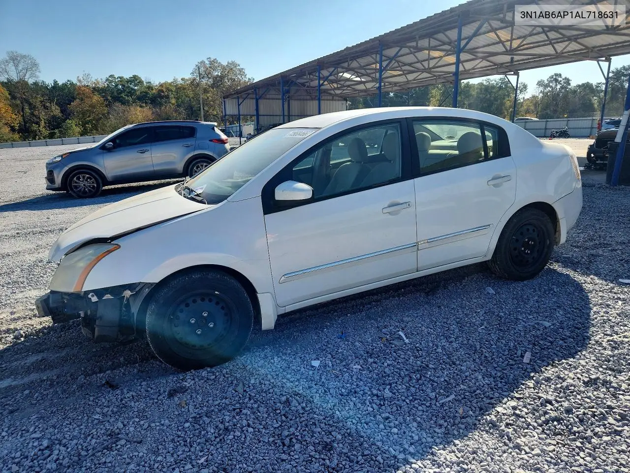 NISSAN SENTRA 2010, VIN 3N1AB6AP1AL718631