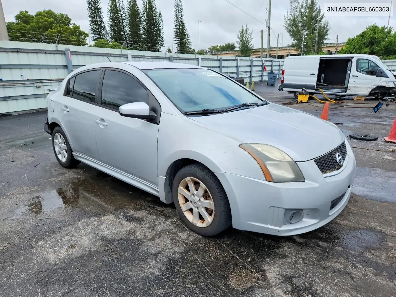2011 NISSAN SENTRA VIN 3N1AB6AP5BL660363 — фото 4