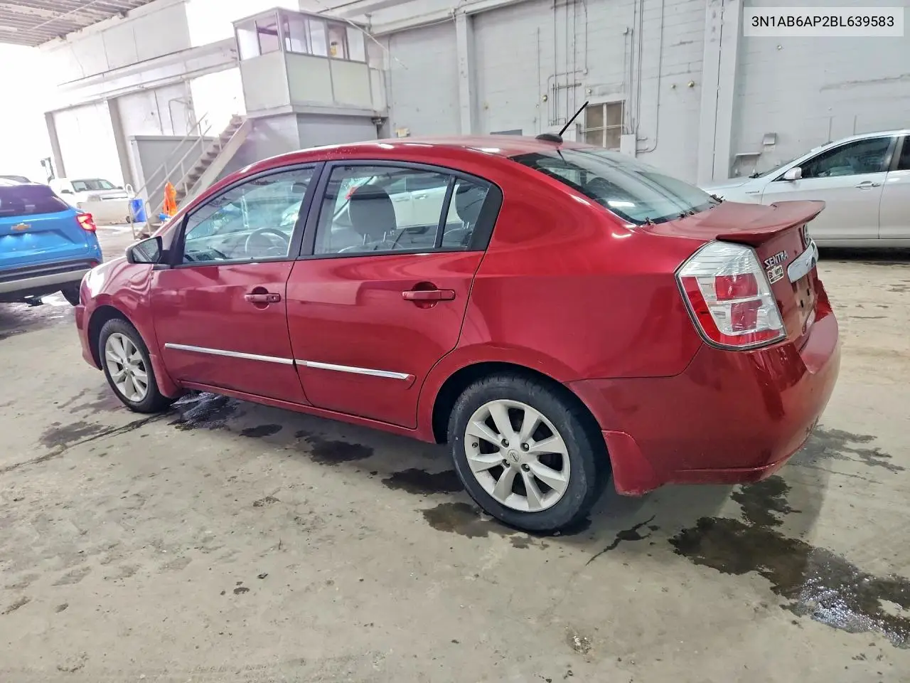 2011 NISSAN SENTRA VIN 3N1AB6AP2BL639583 — фото 2