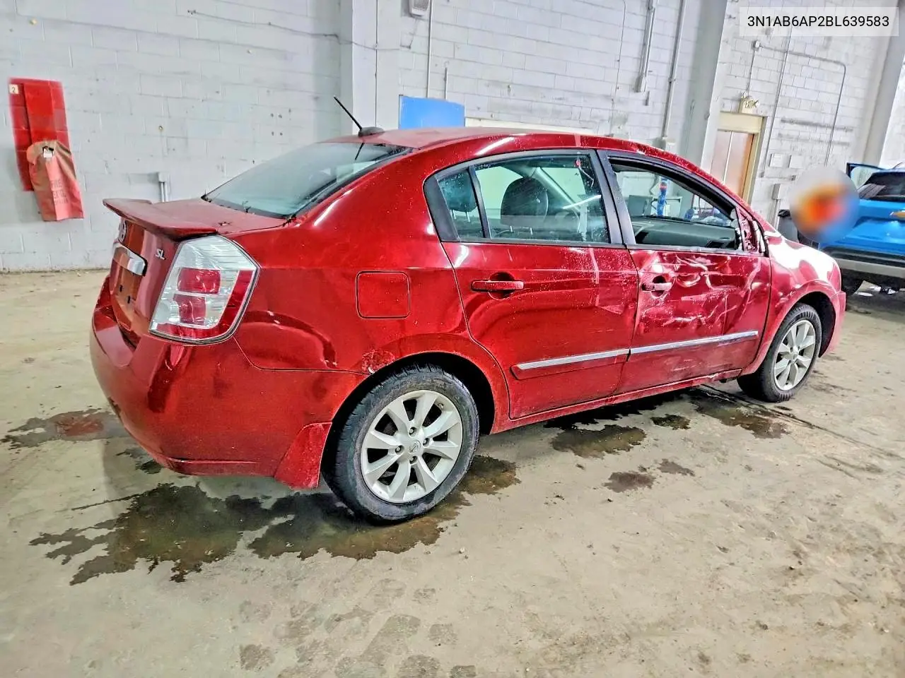 2011 NISSAN SENTRA VIN 3N1AB6AP2BL639583 — фото 3