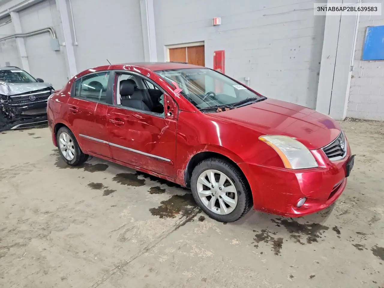 2011 NISSAN SENTRA VIN 3N1AB6AP2BL639583 — фото 4