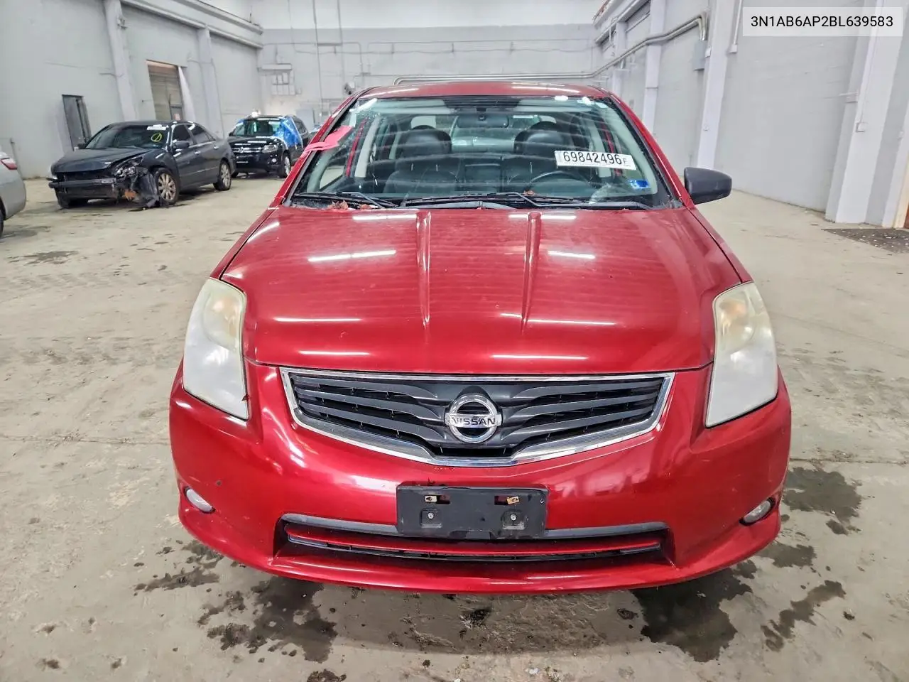 2011 NISSAN SENTRA VIN 3N1AB6AP2BL639583 — фото 5
