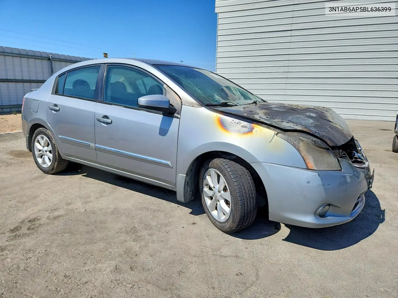 2011 NISSAN SENTRA VIN 3N1AB6AP5BL636399 — фото 4