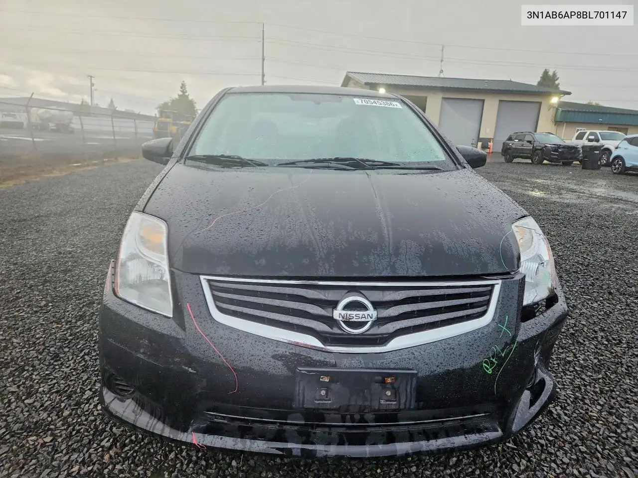 2011 NISSAN SENTRA VIN 3N1AB6AP8BL701147 — фото 5