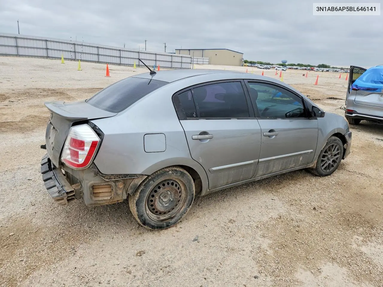 2011 NISSAN SENTRA VIN 3N1AB6AP5BL646141 — фото 3