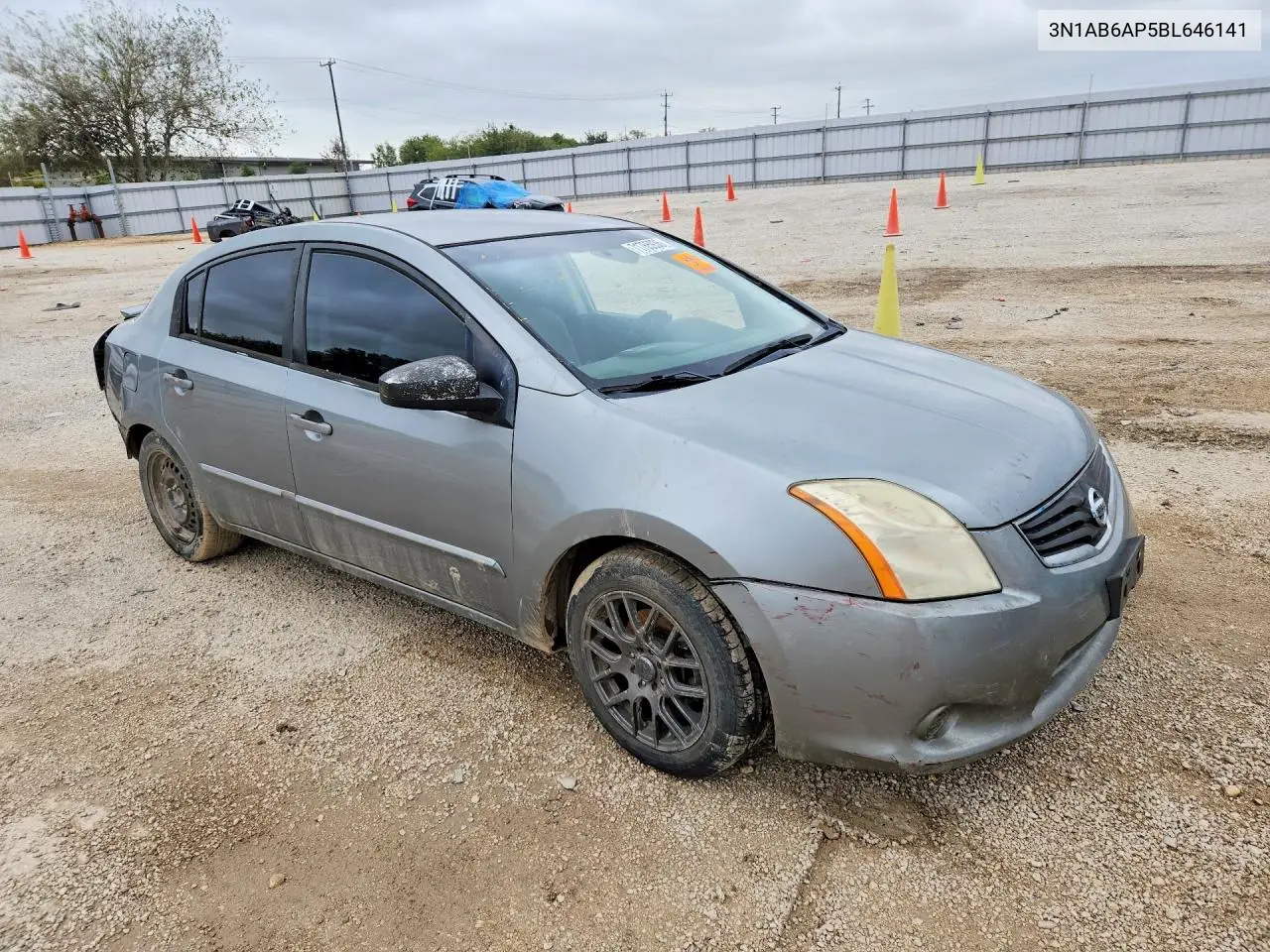 2011 NISSAN SENTRA VIN 3N1AB6AP5BL646141 — фото 4