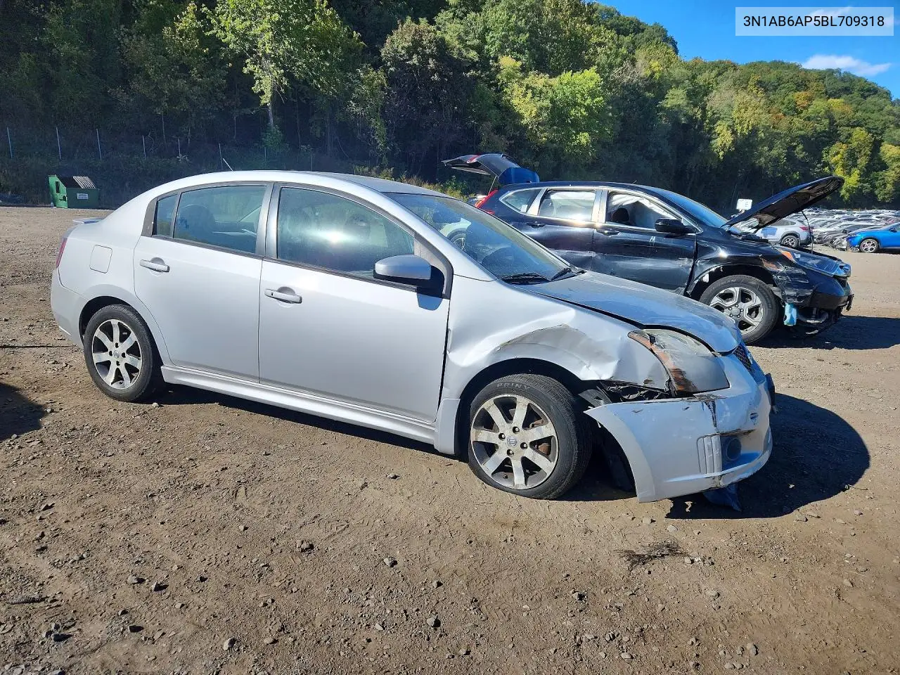 2011 NISSAN SENTRA VIN 3N1AB6AP5BL709318 — фото 4