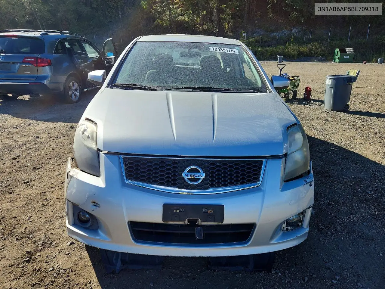 2011 NISSAN SENTRA VIN 3N1AB6AP5BL709318 — фото 5