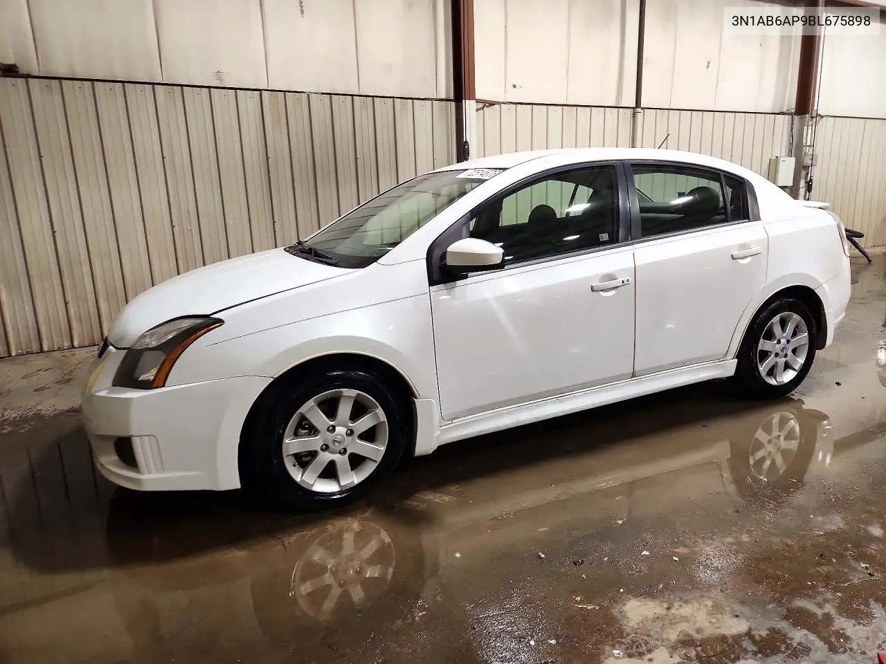 NISSAN SENTRA 2011, VIN 3N1AB6AP9BL675898