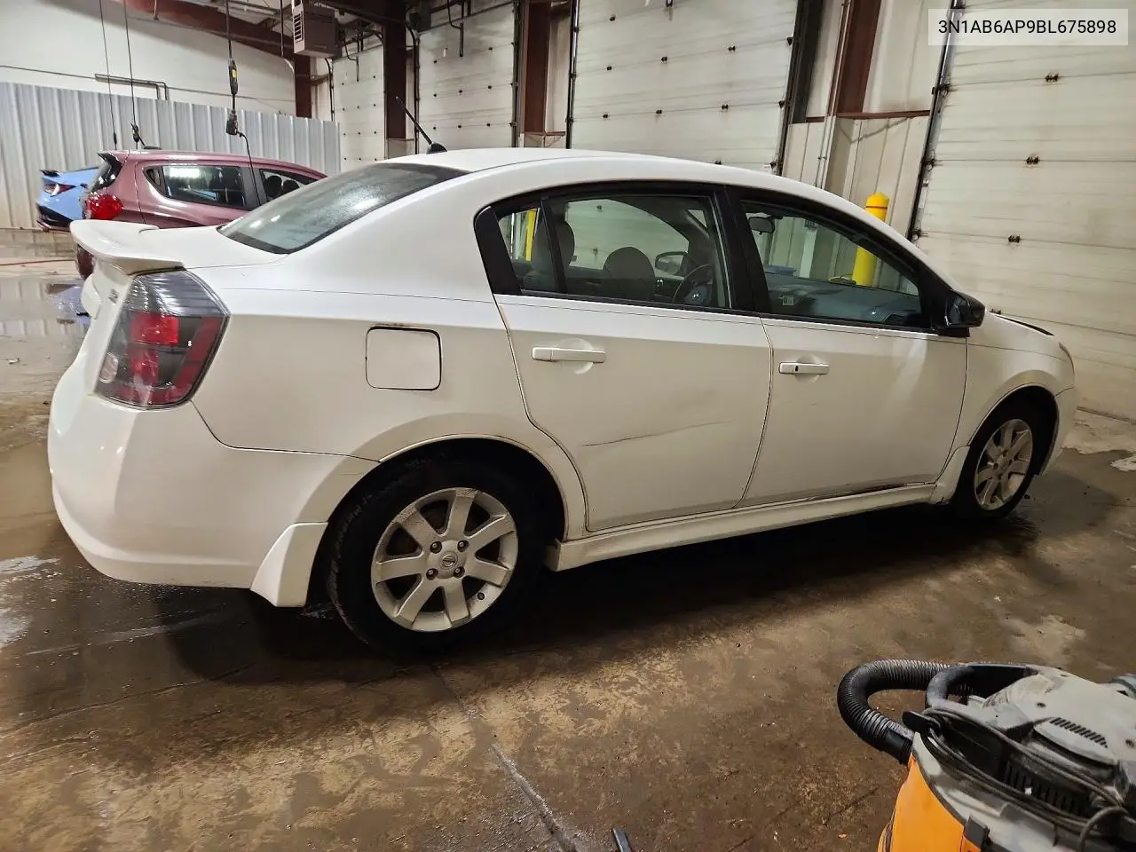 2011 NISSAN SENTRA VIN 3N1AB6AP9BL675898 — фото 3